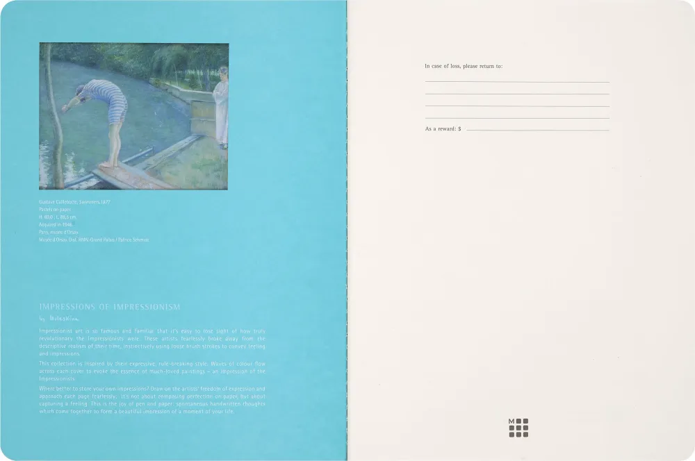 Блокнот Moleskine LE CAHIER MUSEE D`ORSAY XLarge 190х250мм 176 страниц (SKCAHXL6911S5NL)