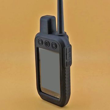Чехол силиконовый для Garmin Alpha 200 / 300 защитный противоскользящий бампер (Черный)