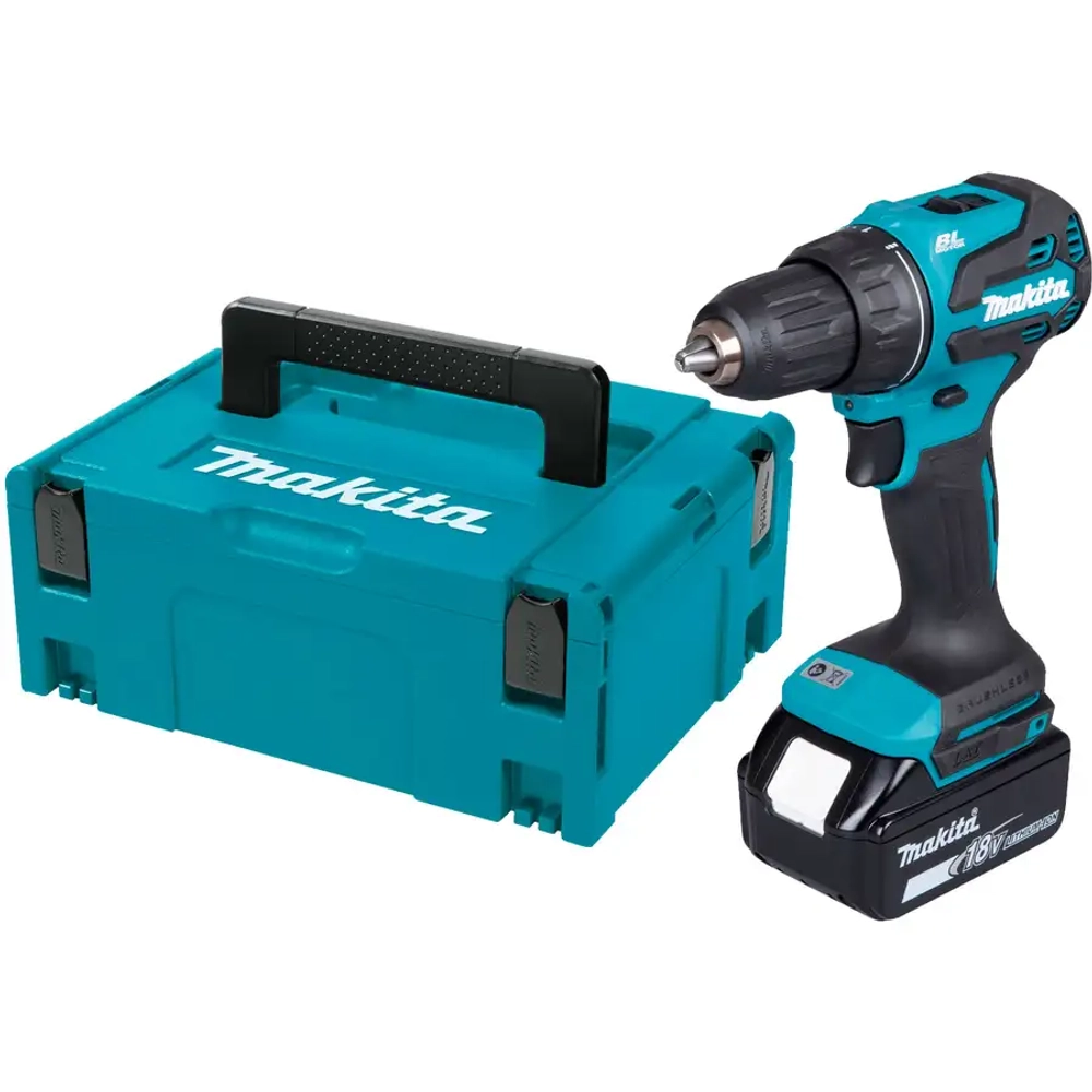 Аккумуляторная дрель-шуруповёрт Makita DDF490SF1J