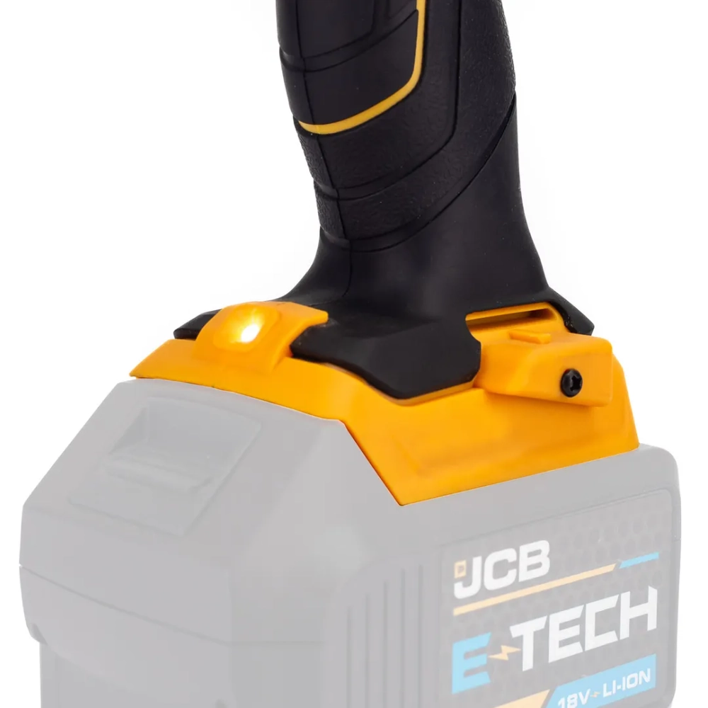 Шуруповерт аккумуляторный 18V, max 180Nm, без аккумулятора JCB JCB-18BLID-B-E