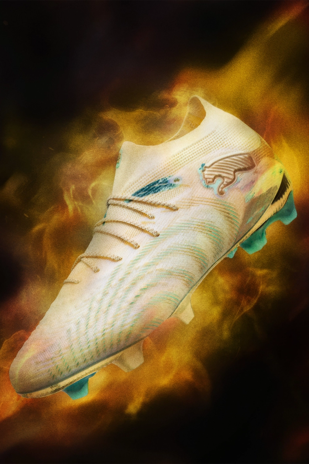 Бутсы Puma Future 9 Ultimate FG - коричневый