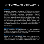 Сухой корм PRO PLAN Sterilised LONGEVIS для стерилизованных кошек 7+ индейка 400 г