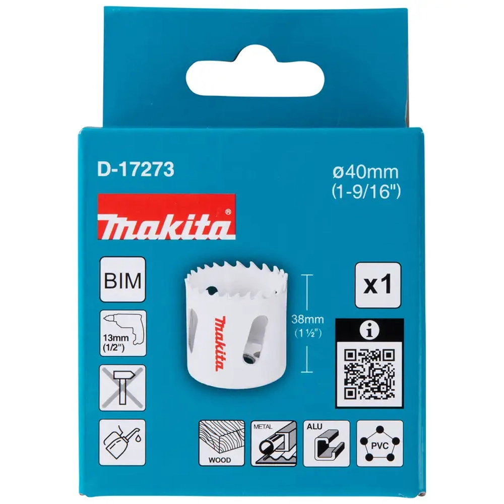 Биметаллическая полая коронка 40x50 мм Makita D-17273