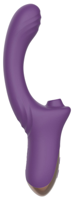 Вагинально-клиторальный вибратор Secwell SW3044-purple