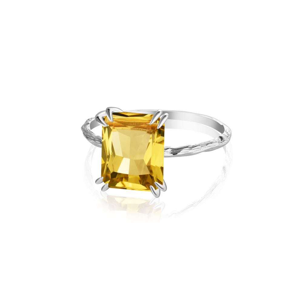 Кольцо Кристал Классик с цитрином / Crystal Classic