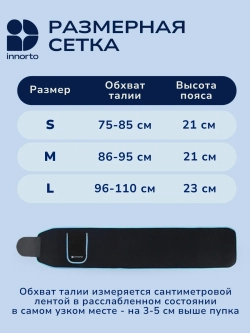 Пояс для похудения живота и боков с эффектом сауны