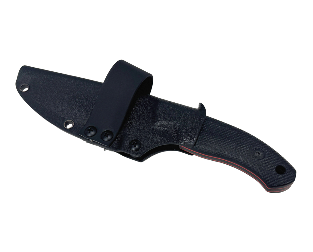 Нож Райбек №1, сталь D2, рукоять G10 Black, Град Горький