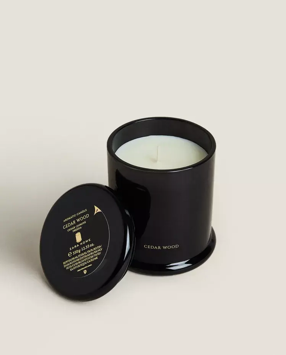 ZARA HOME АРОМАТИЧЕСКАЯ СВЕЧА CEDAR WOOD SCENTED CANDLE (350 Г)