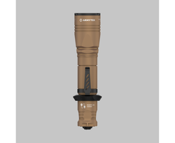Фонарь светодиодный тактический Armytek Dobermann Pro Magnet USB, 1500 лм, холодный свет, песочный