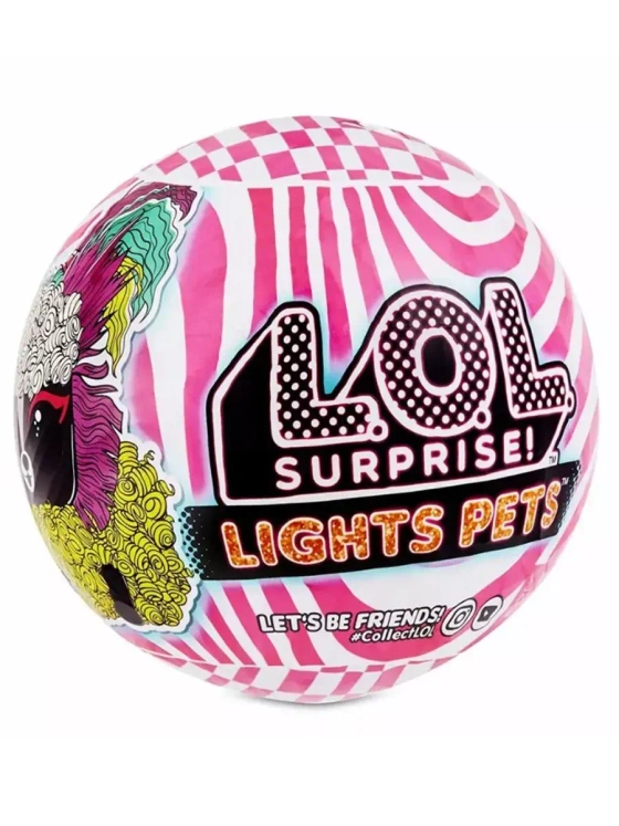 Кукла Лол Сюрприз питомец Lol Lights Pets в шаре оригинал