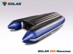 Лодка надувная моторная solar-350 к (максима)