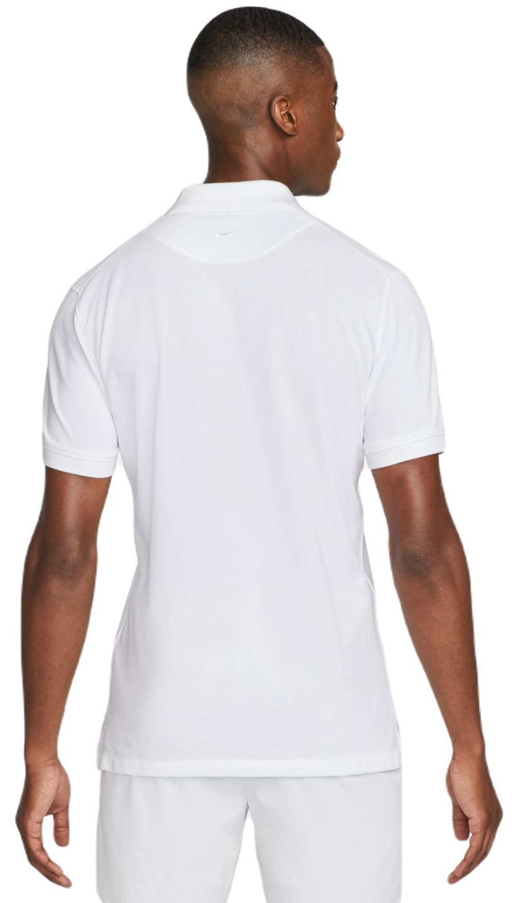 Мужское теннисное поло Nike Rafa Slim Polo - white/black