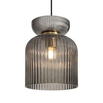 Подвесной светильник 1*Е27 FR5558PL-01SM дымчатый Layla Freya