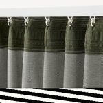 Комплект штор IKEA TIBAST (ТИБАСТ), Темно-зеленый, 145х250 см, 2 шт