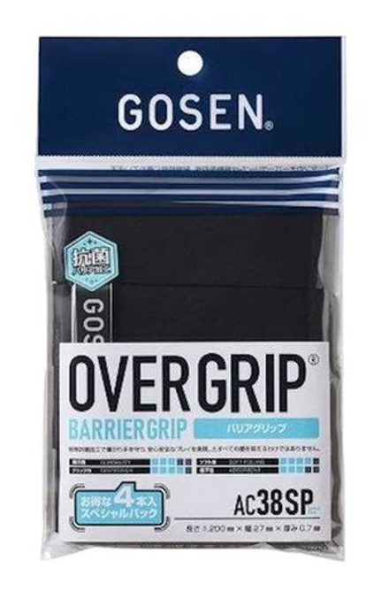 Теннисные намотки Gosen Barrier Grip 4P