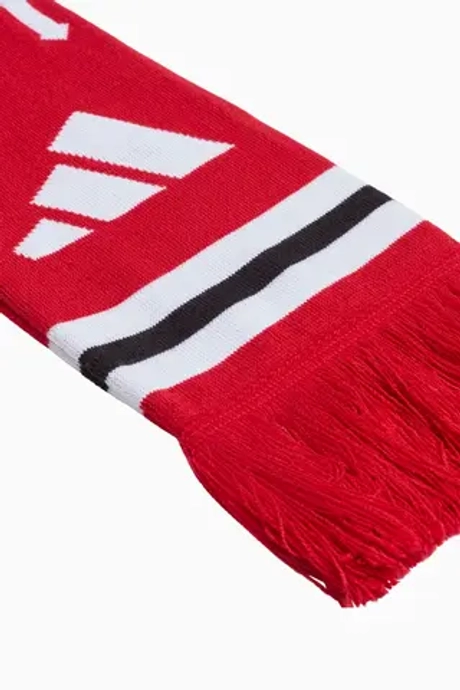 Шарф футбольный adidas Manchester United 26/27 - красный