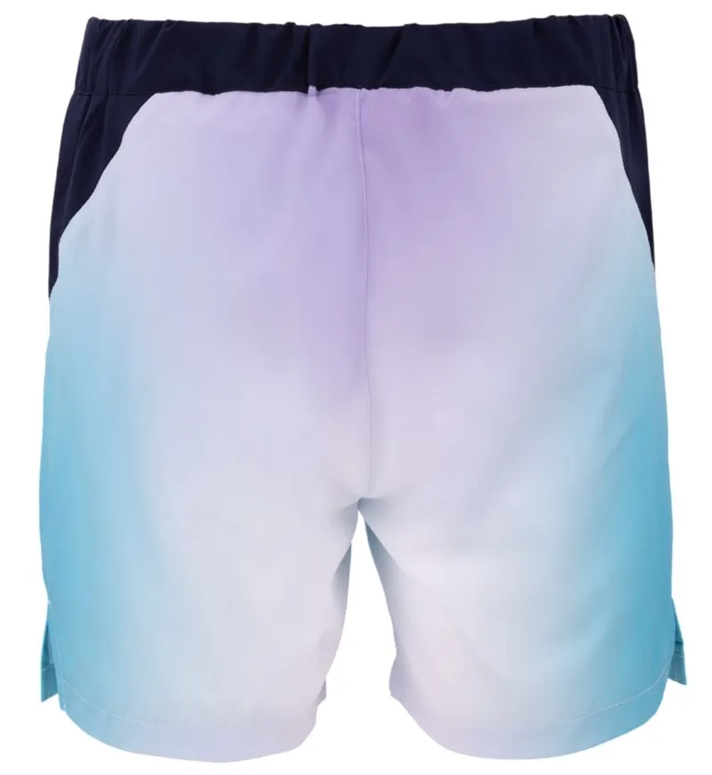 Теннисные шорты Fila Zayn - aqua blue graphic