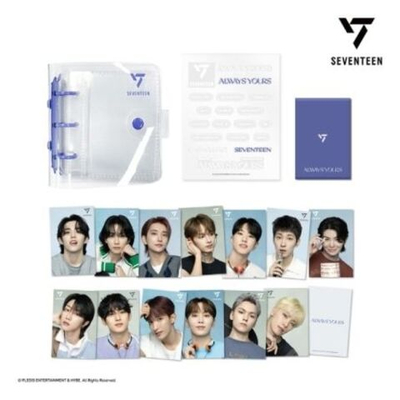 товары SEVENTEEN - ALWAYS YOURS OFFICIAL MD LENTICULAR MINI CARD & BINDER