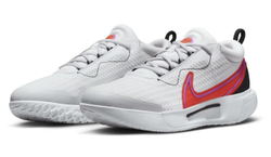 Мужские теннисные кроссовки Nike Zoom Court Pro HC - white/picante red/black/fuchsia dream