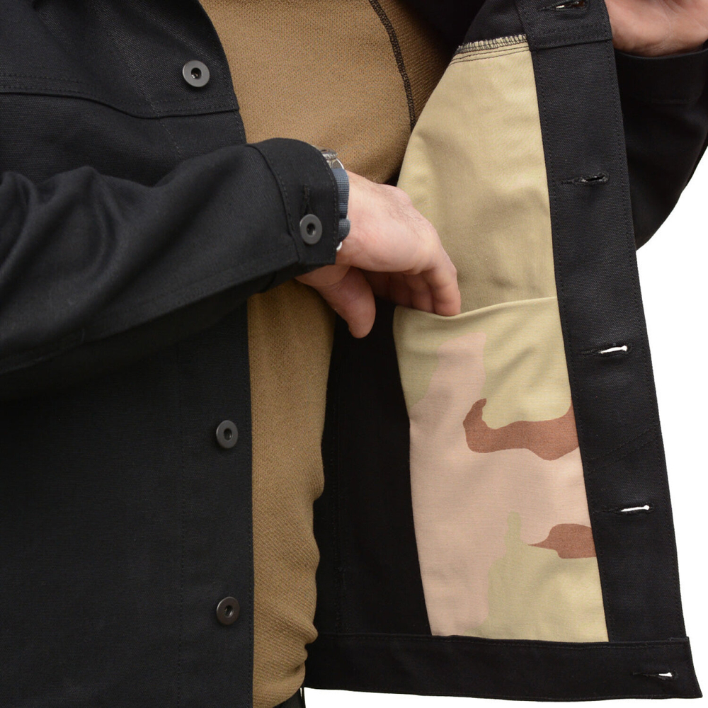Куртка мужская Kitanica Canvas Roughneck Jacket Space Black