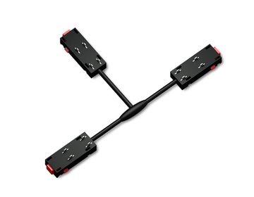 Коннектор питания T-образный для шинопровода GL1114 BK чёрный Magnetic 220V Ambrella