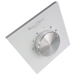 Настенный регулятор громкости звука настенный Steam&water SOUND CONTROL White 50 (Цвет черный, 5 уровней громкости, 4-8 Ом, 30W)