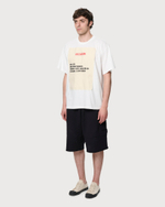 MM6 MAISON MARGIELA ФУТБОЛКА МУЖСКАЯ БЕЛАЯ С АППЛИКАЦИЕЙ