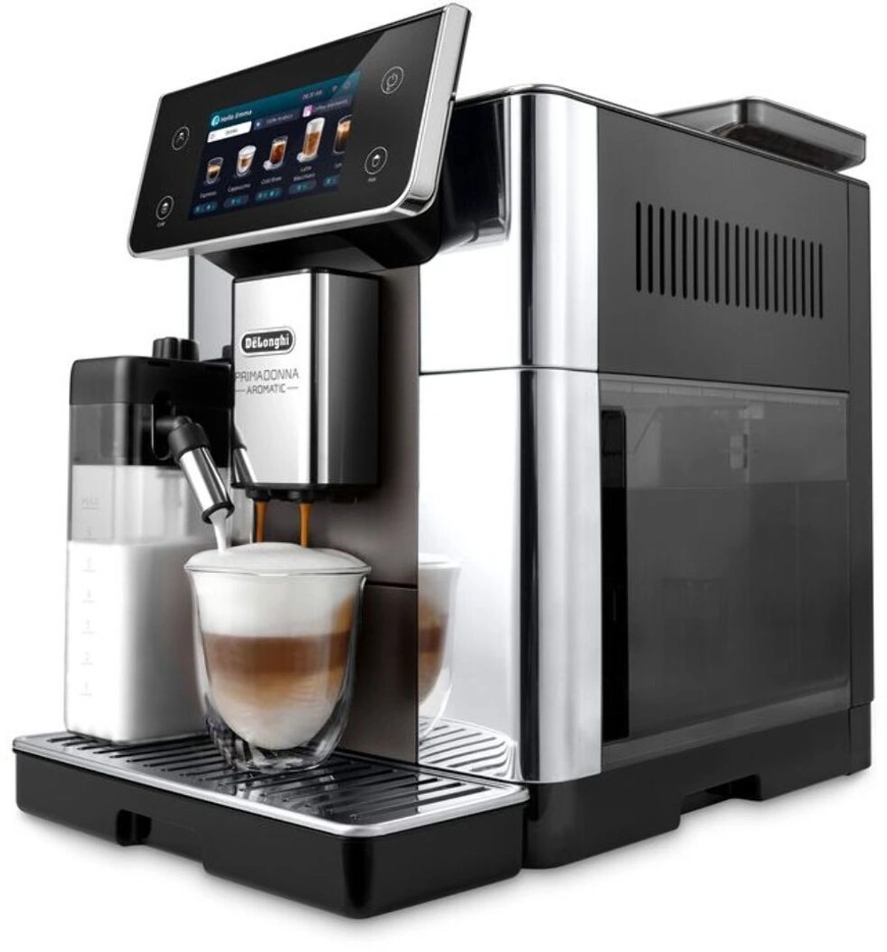 Кофемашина Delonghi Primadonna Aromatic ECAM630.75.TSM 1450Вт серебристый/черный