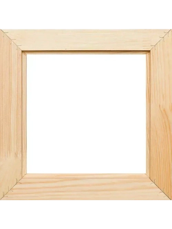 Деревянная рама 40x40 для картин на подрамнике сеч. 40x18