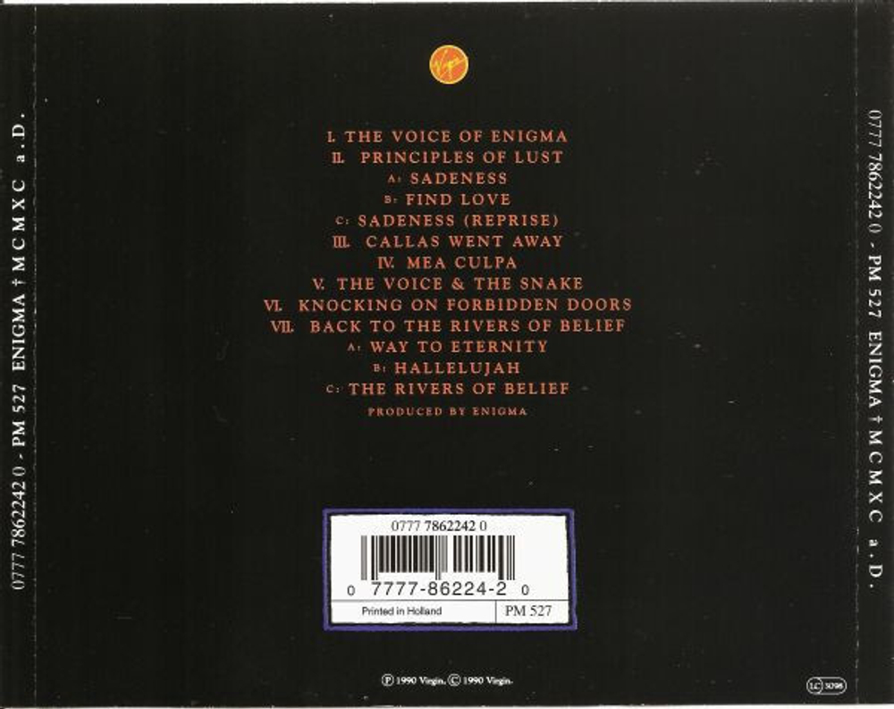 Enigma — Mcmxc a.D (CD)