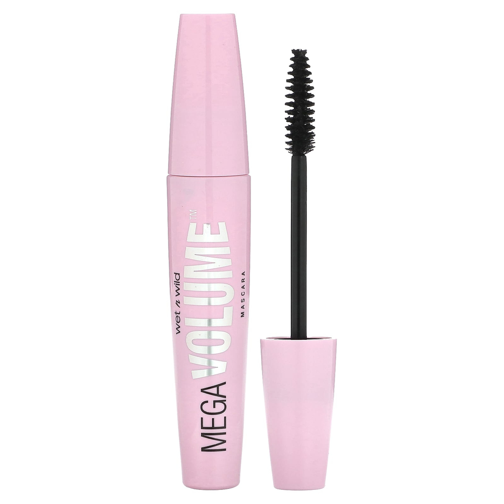 wet n wild, тушь для ресниц Mega Volume, C156A, насыщенный черный, 6 мл (0,21 жидк. унции)