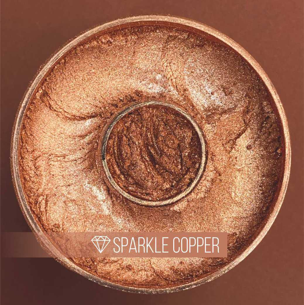 CraftPigments "Sparkle copper ", искрящаяся медь, 25мл