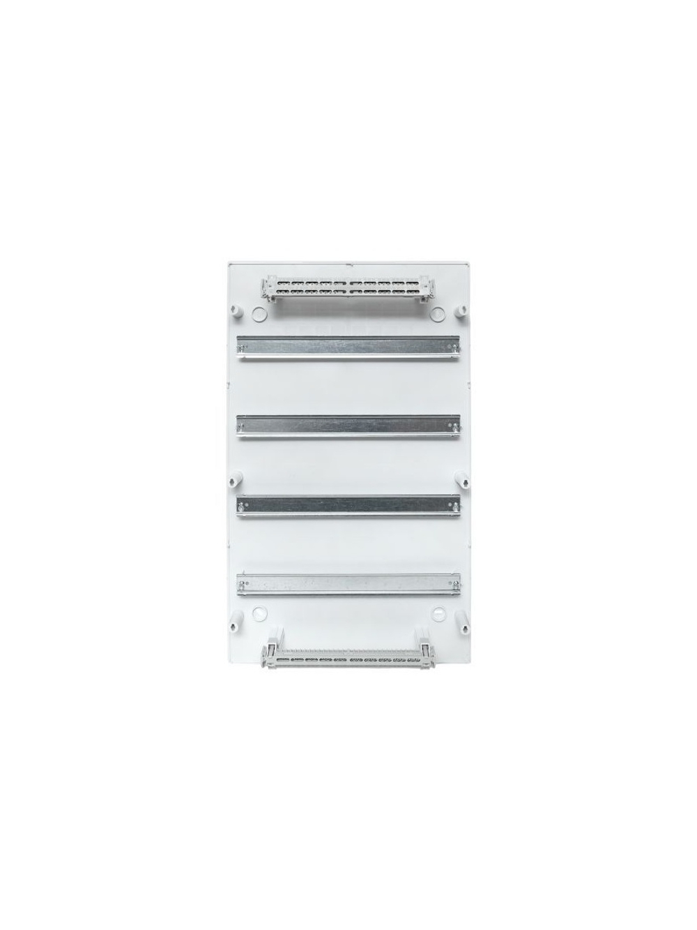 Щит распределительный навесной Unix 4x18мод. IP41 прозр. дверь PROxima EKF ux-4x18-n