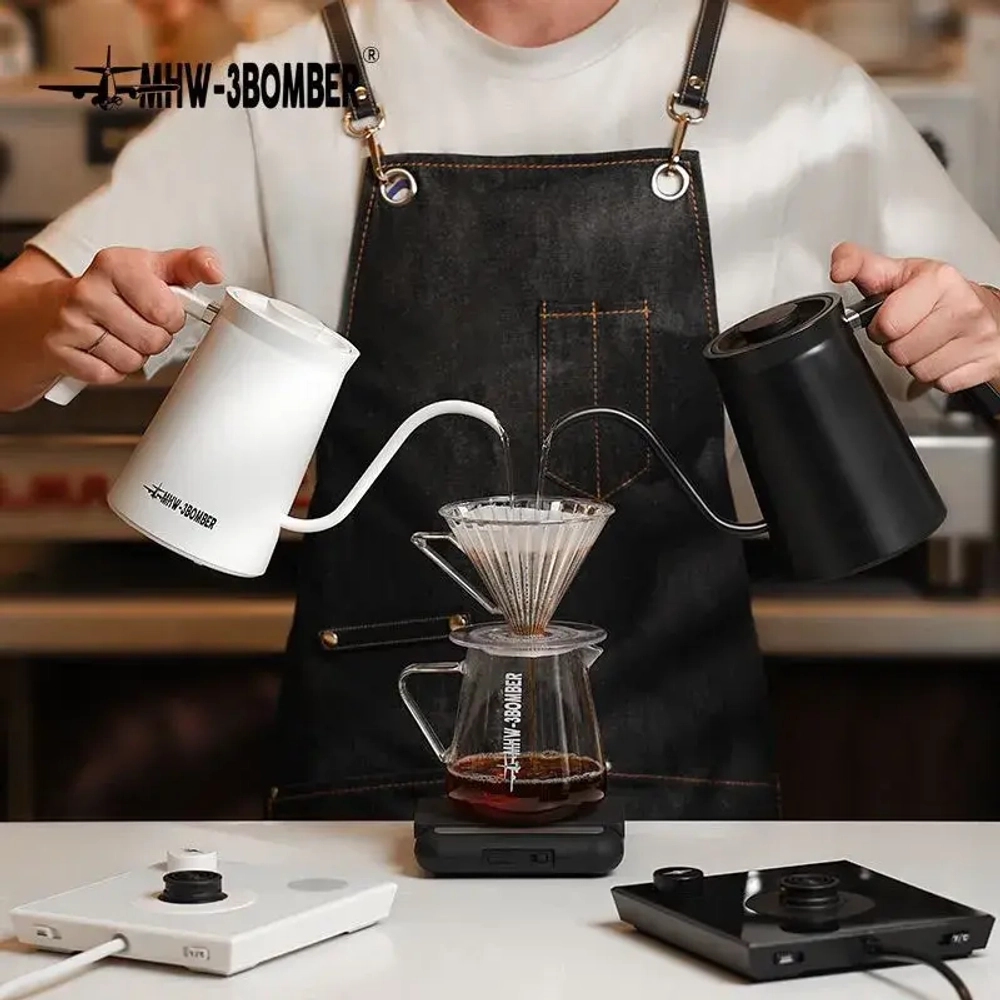 Чайник электрический для заваривания кофе MHW-3BOMBER Assassin Electric Coffee Kettle, 600 мл