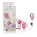 Вибро-помпа для вагины Butterfly Clitoral Pump (Цвет: розовый)