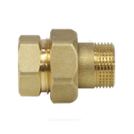 Соединитель латунь американка Ду 50 (2") прямой ВР/НР R18 Giacomini R18Y018