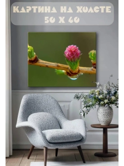 Картина на стену 40 X 50 Почки