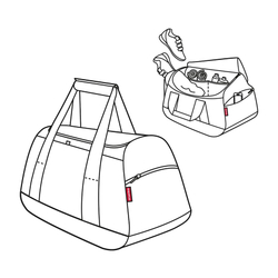 Сумка дорожная activitybag dark ruby