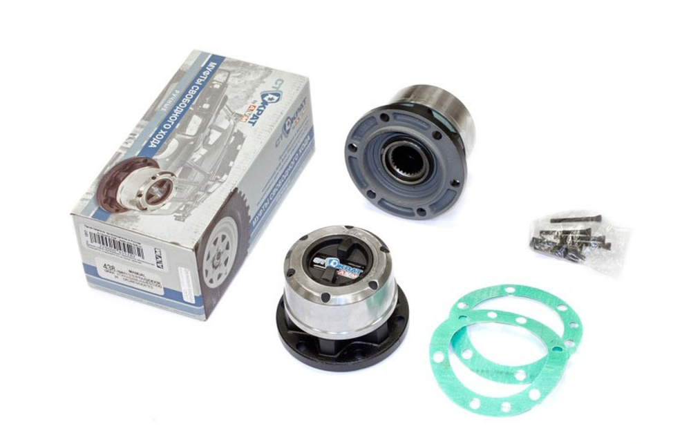 Комплект колесных муфт (хабов) Suzuki SJ 410, SJ 413, Samurai, Jimny, Sierra, Vitara, Grand Vitara, Sidekik, Escudo, X-90 STO AVM-438