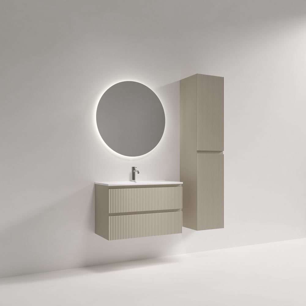 Тумба подвесная Sancos Snob R 790х390х500, Beige Soft, SNR80/39CE, арт. SNR80/39CE