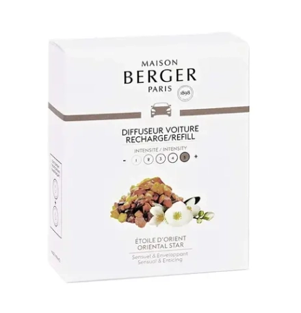 Maison Berger Paris Набор 2 запасных картриджа "Восточная звезда" для автомобильного диффузора EAN 3127290064202