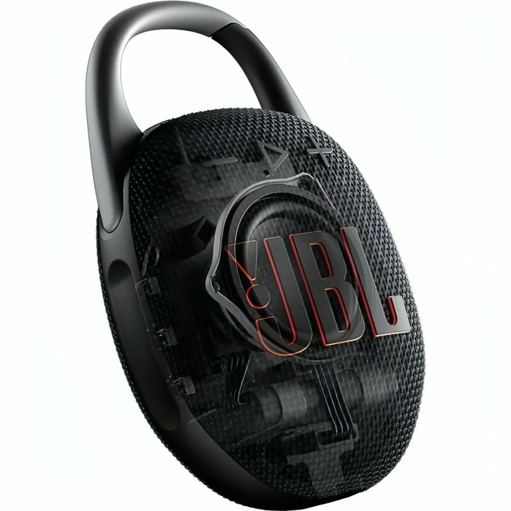 Портативная колонка JBL Clip 5 Black Orange - 3