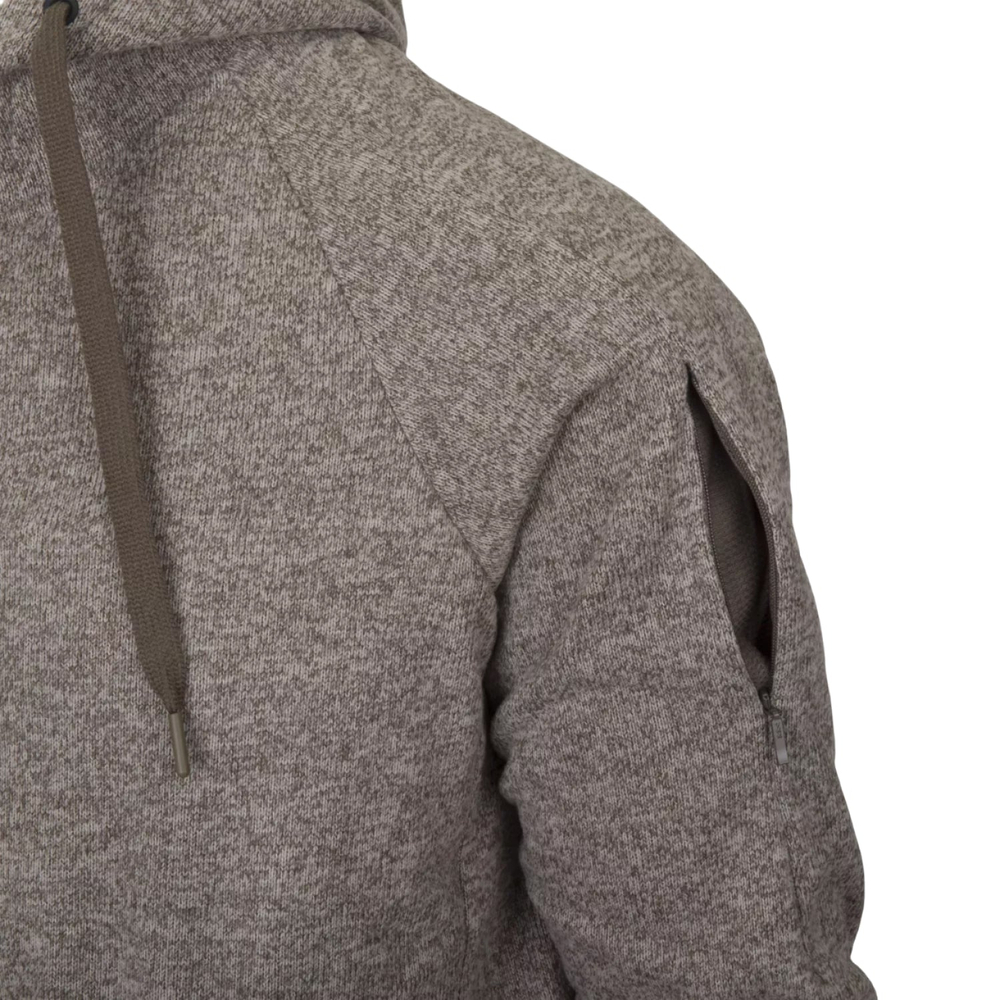 Кофта Helikon-Tex Covert Tactical Hoodie (FullZip) Melange Light Tan