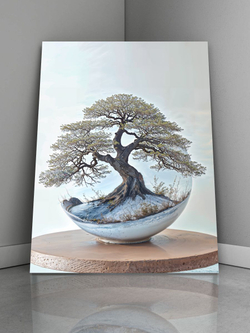 Картина модульная "Она самурай", 80 см х 40 см