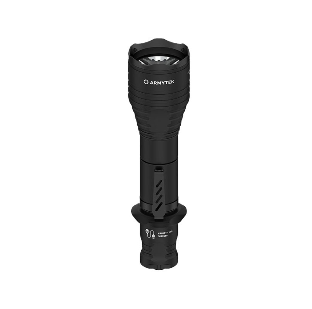 Фонарь светодиодный тактический Armytek Viking Pro Magnet USB, 2050 лм, теплый свет, аккумулятор