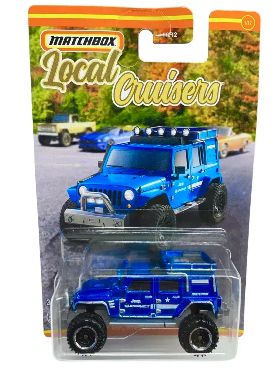 Машинка Хот Вилс Matchbox Jeep Freightliner GGF12 HLM76