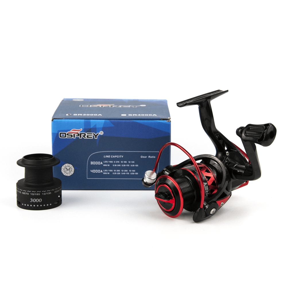 Катушка безынерционная Osprey SR (3000, 7+1BB, мет.шпуля)