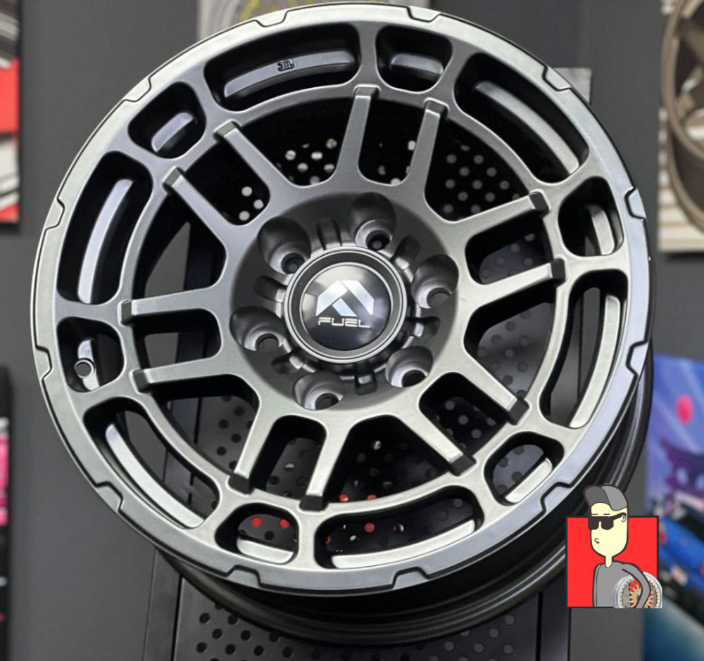 Комплект дисков Fuel Off-Road Charger 17x8 et5 6x139.7