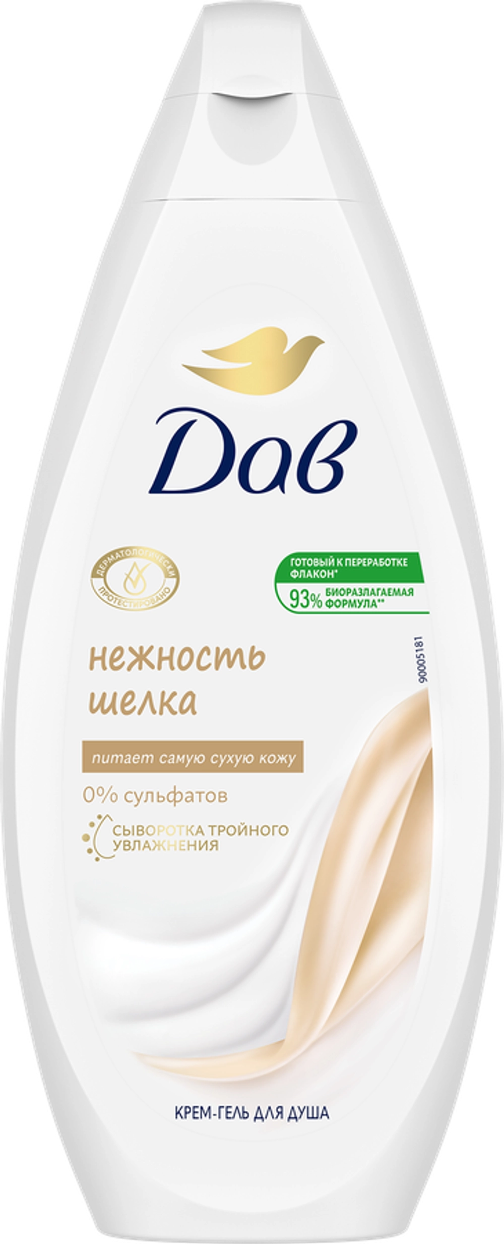 Дав Крем-гель для душа Нежность шелка 250мл