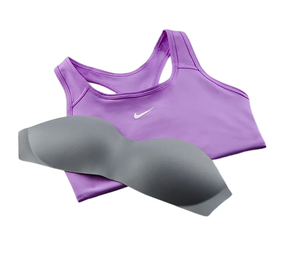 ТОП теннисный Nike Swoosh Bra Pad - rush fuchsia/white